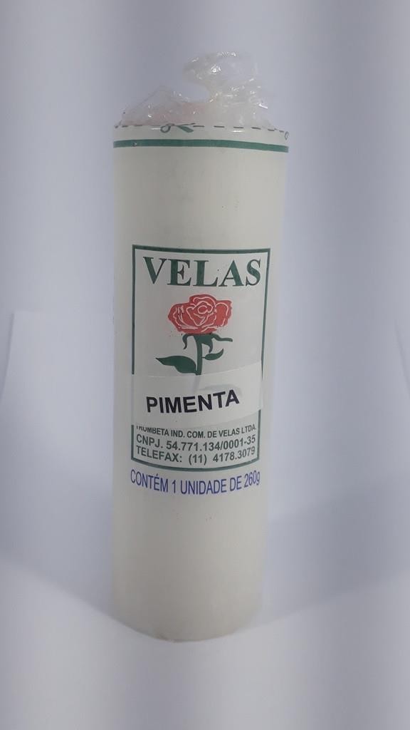 VELA VOTIVA 260G PIMENTA - UND