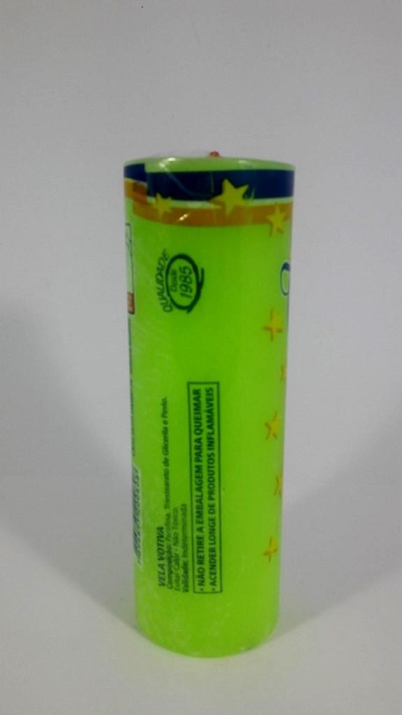 VELA VOTIVA 260G VERDE LIMAO - UND