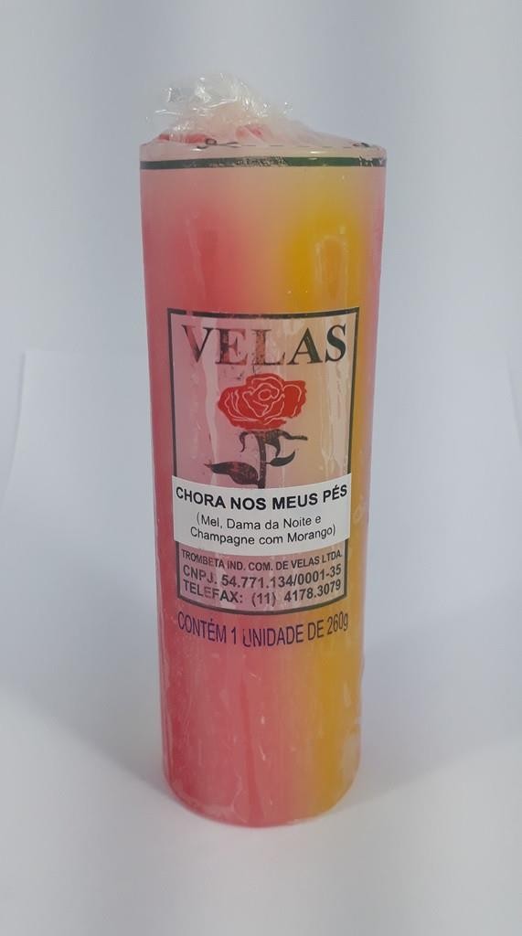 VELA VOTIVA 260G CHORA NOS MEUS PES - UND