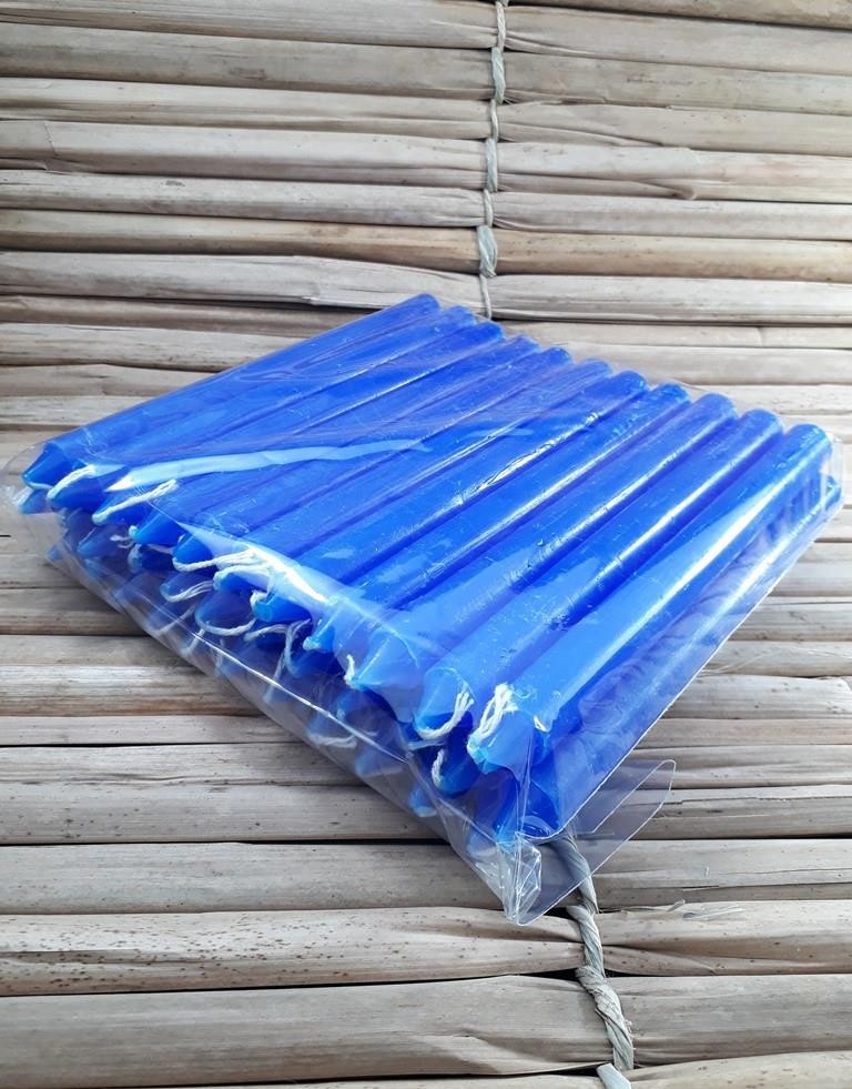VELA PALITO AZUL ESCURO PCT 1 KG - KG
