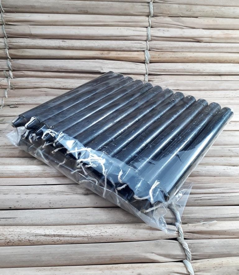 VELA PALITO PRETA PCT 1 KG - KG