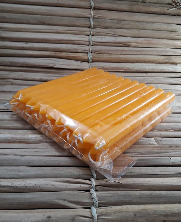 VELA PALITO LARANJA PCT 1 KG - KG