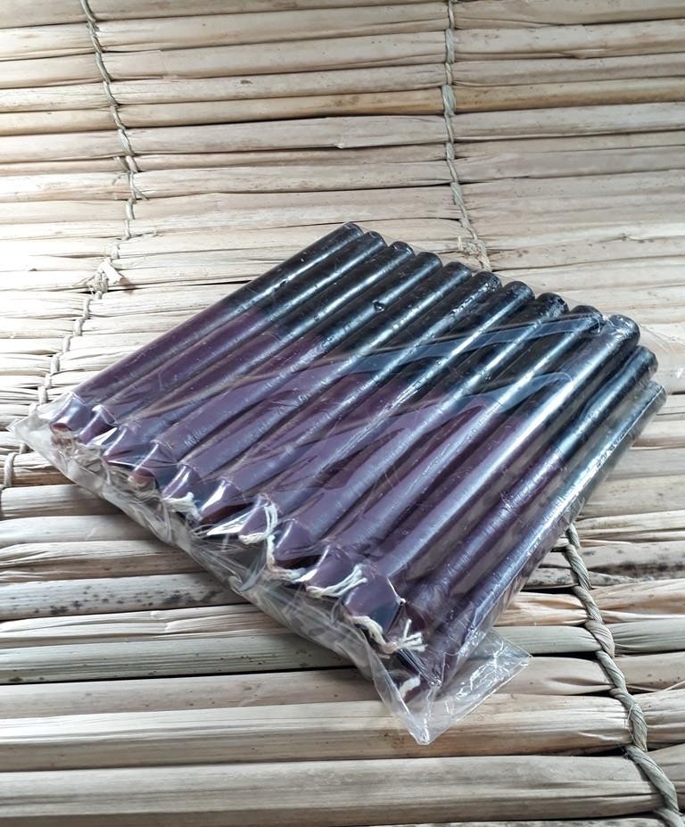 VELA PALITO PTA/ROXA PCT 1 KG - KG