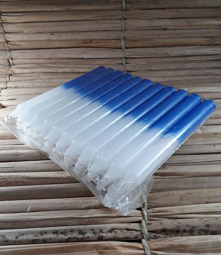 VELA PALITO BCA/AZUL PCT 1 KG - KG