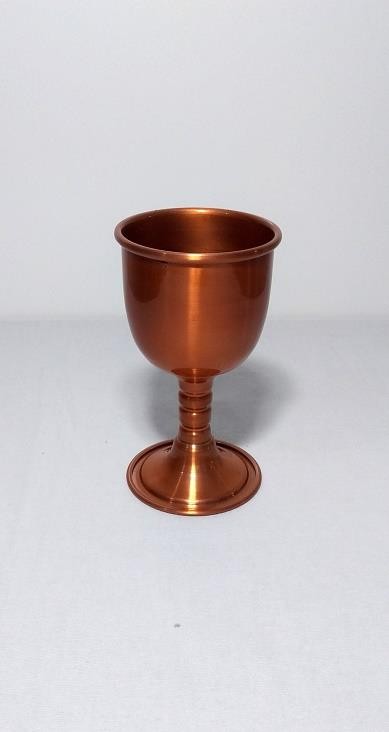 CALICE DE METAL COBRE - UND