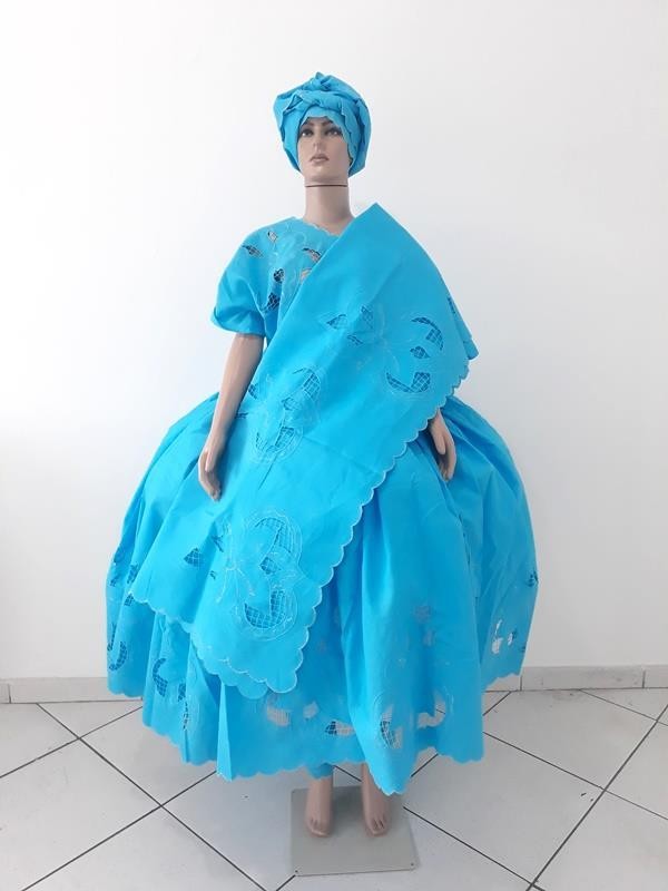 CONJUNTO RECHILIEU FEM 6PCS AZUL/PRATA - UND