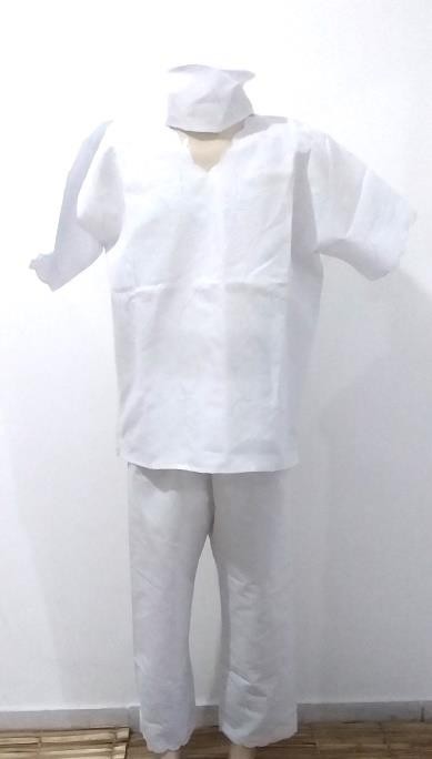 CONJUNTO RECHILIEU MASC BCO/PRATA - UND