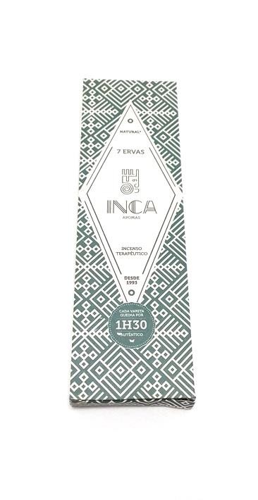 INCENSO INCA 7 ERVAS 1:30H - UND