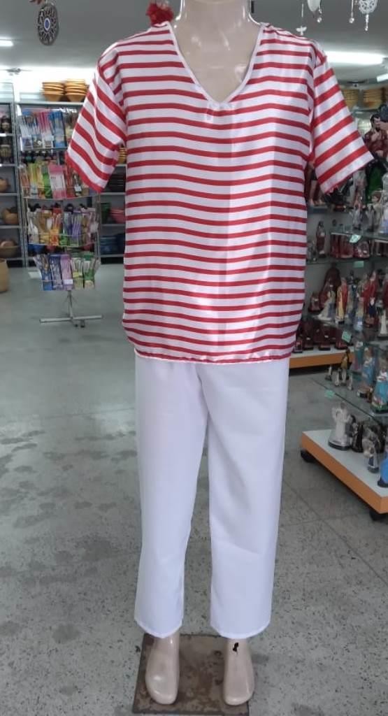 CONJUNTO MALANDRO 2 PCS LISTRA GG - UND
