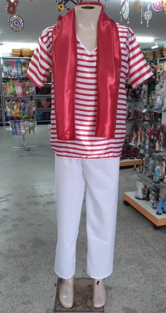 CONJUNTO MALANDRO 3 PCS LISTRA M - UND