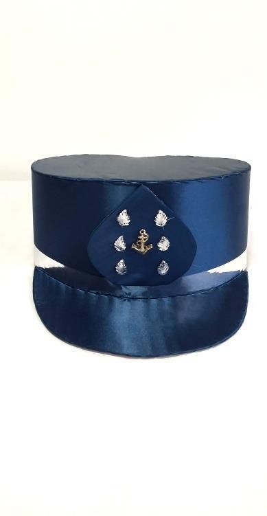 QUEPE MARINHEIRO AZUL ESC - UND