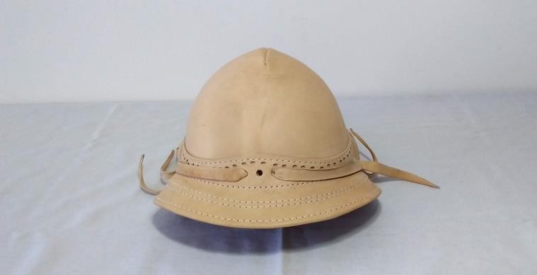 CHAPEU DE COURO PEQUENO LISO N3 - UND