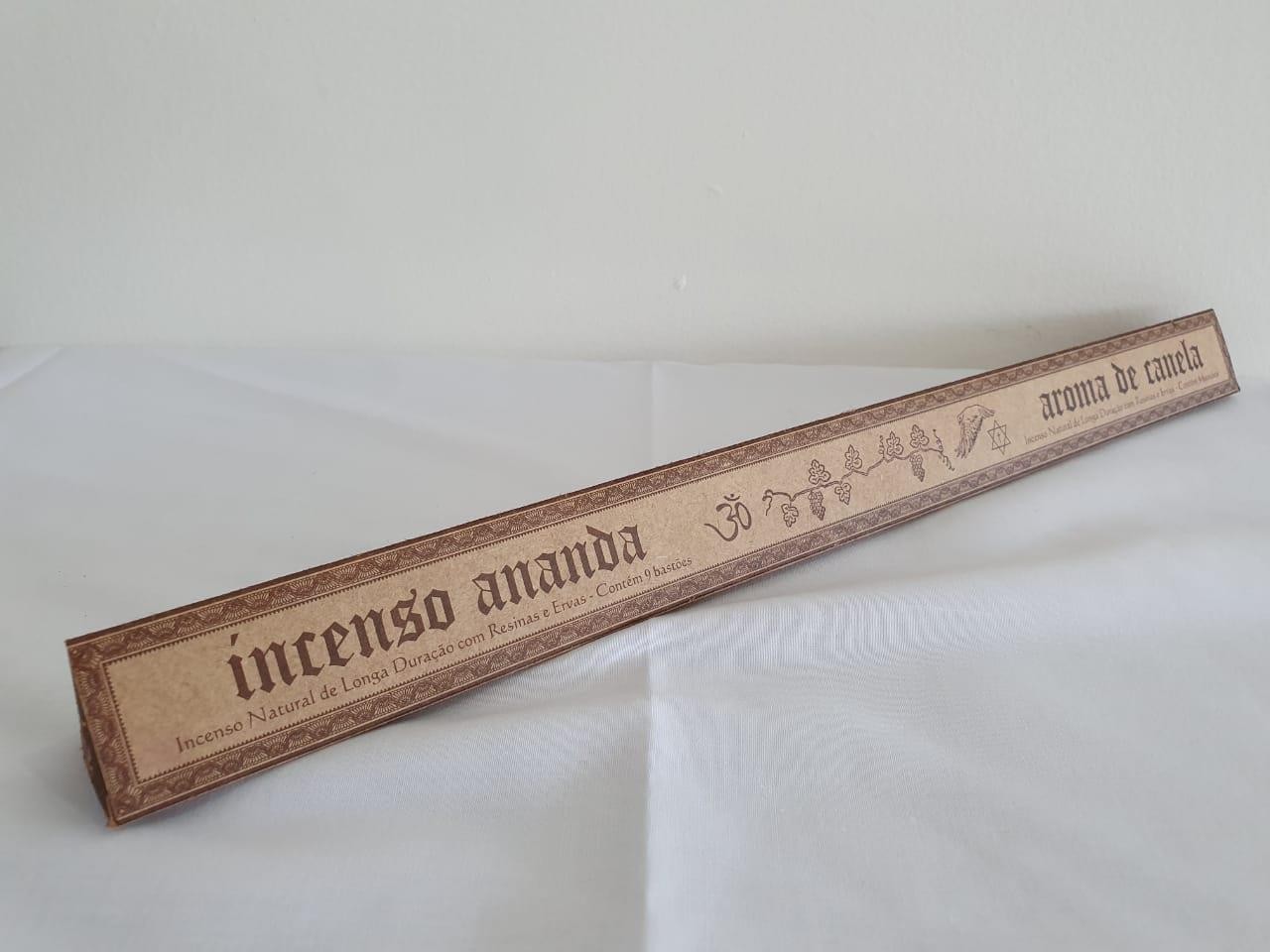 INCENSO ANANDA LONGA DURACAO CANELA - UND