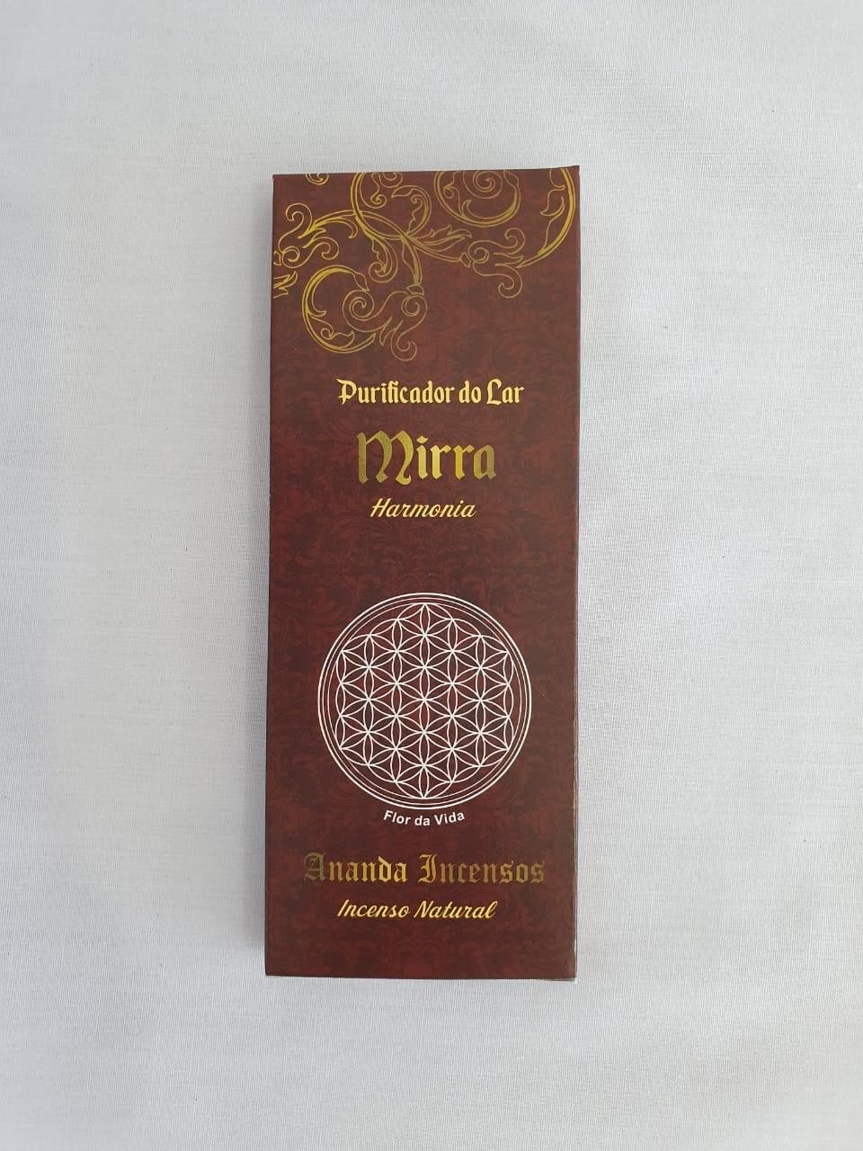INCENSO PURIFICADOR DO LAR MIRRA - UND