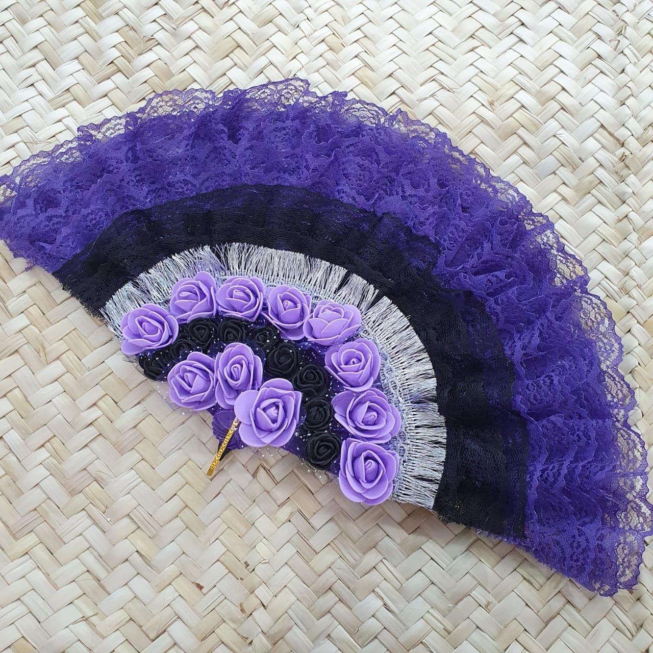 LEQUE LUXO ROXO 2 - UND