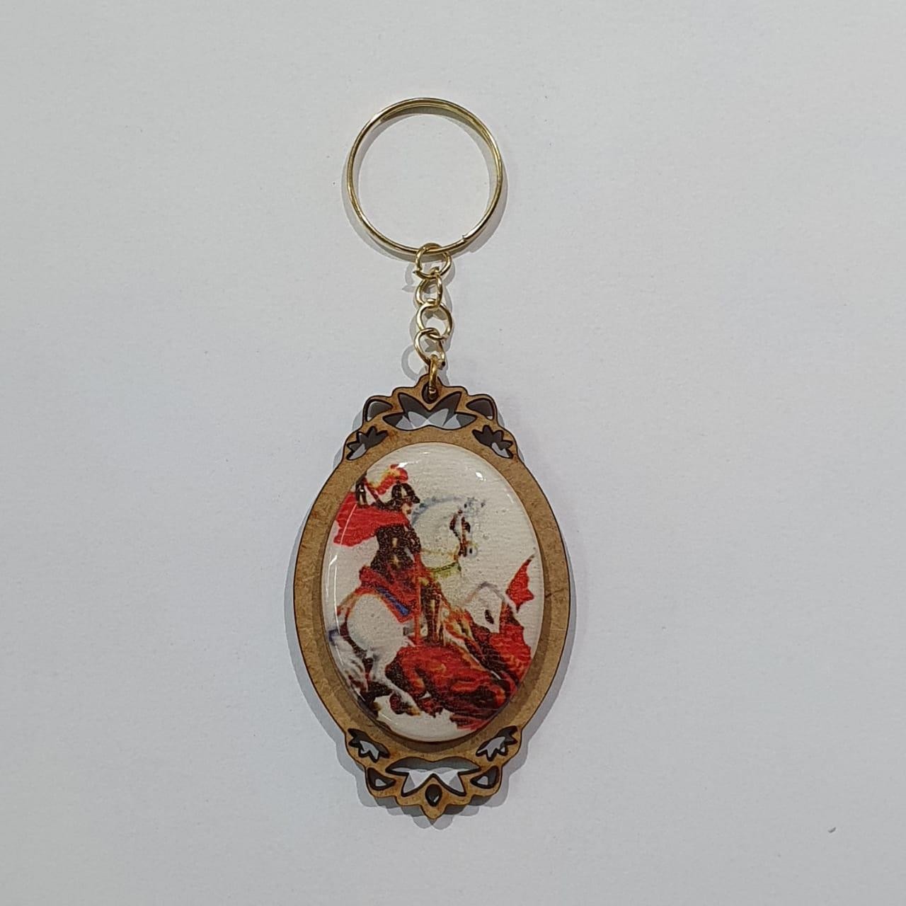CHAVEIRO OVAL SAO JORGE - UND