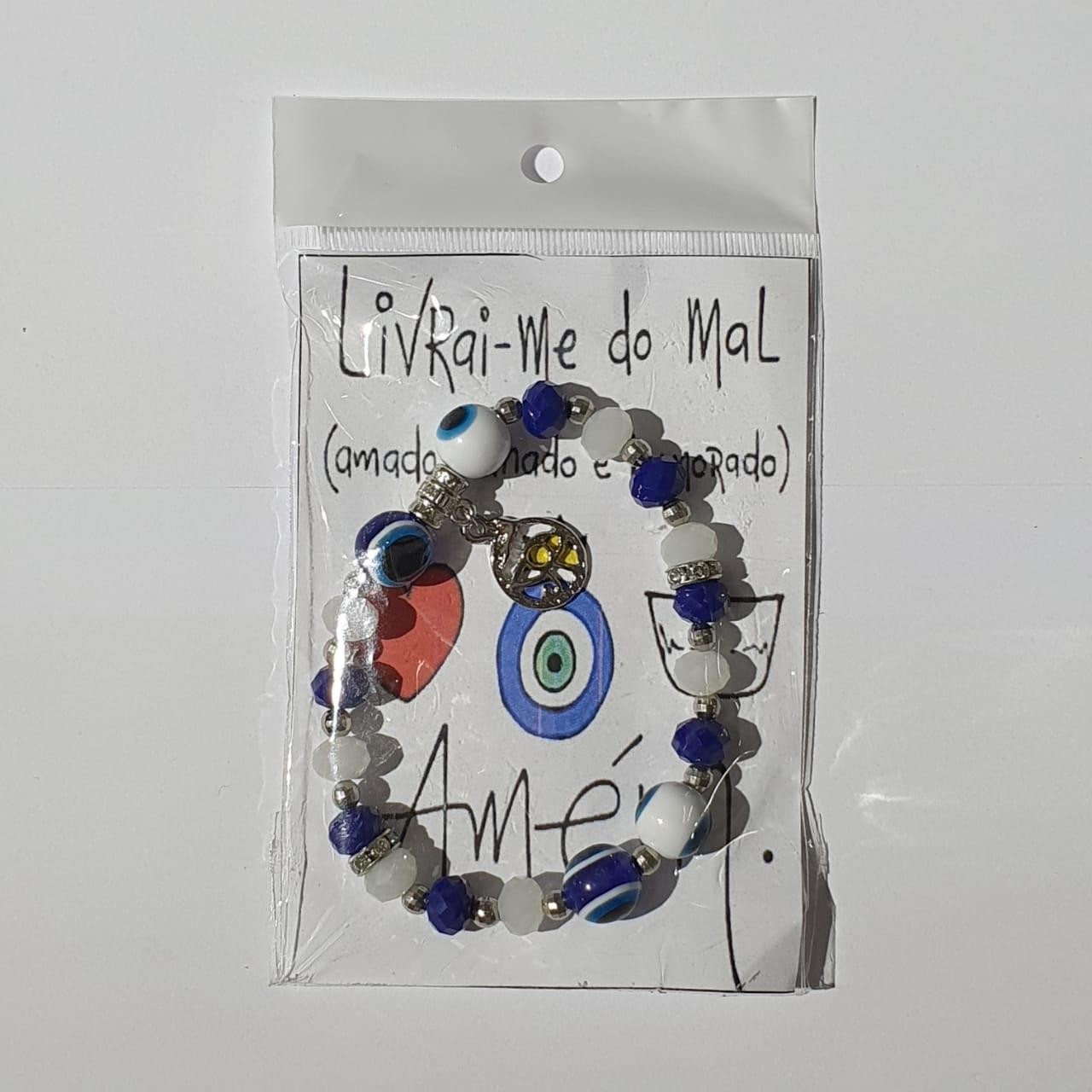 PULSEIRA CRISTAL OLHO GREGO - UND