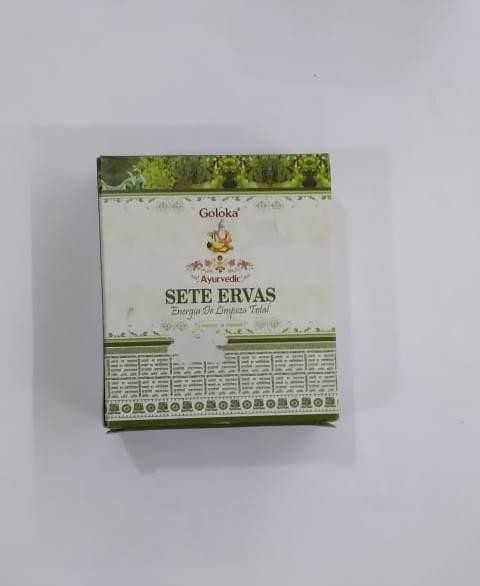 INCENSO GOLOKA SETE ERVAS CASCATA - UND