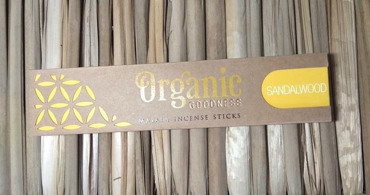 INCENSO ORGANICO SANDALWOOD (SANDALO) - UND