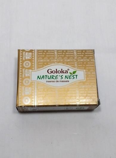 INCENSO GOLOKA NATURES NEST CONES - UND