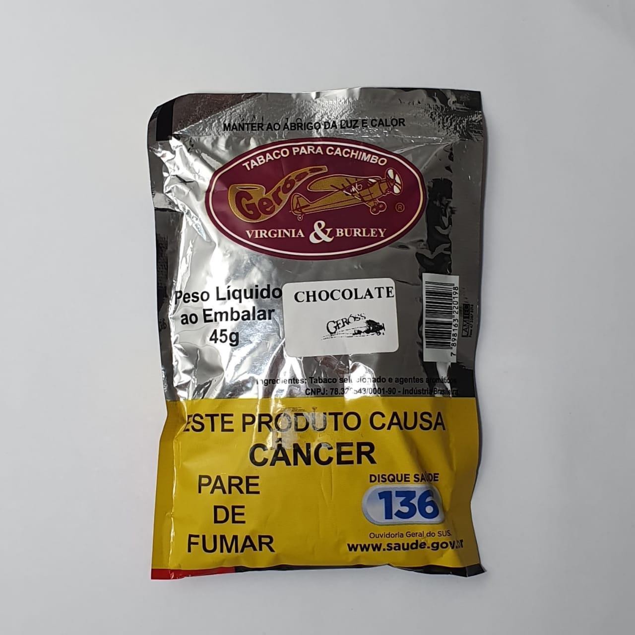 FUMO CACHIMBO GEROSS CHOCOLATE - UND