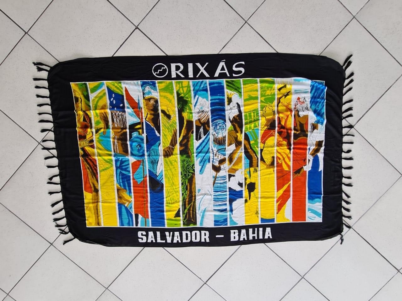 CANGA ORIXAS PRETA - UND
