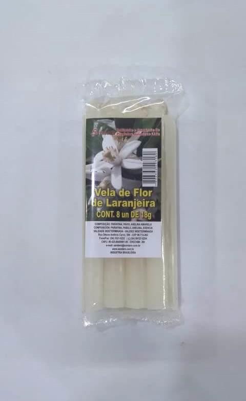 VELA PALITO MACO PEQ FLOR DE LARANJEIRA - KG