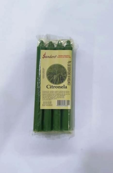 VELA PALITO MACO PEQ CITRONELA - KG