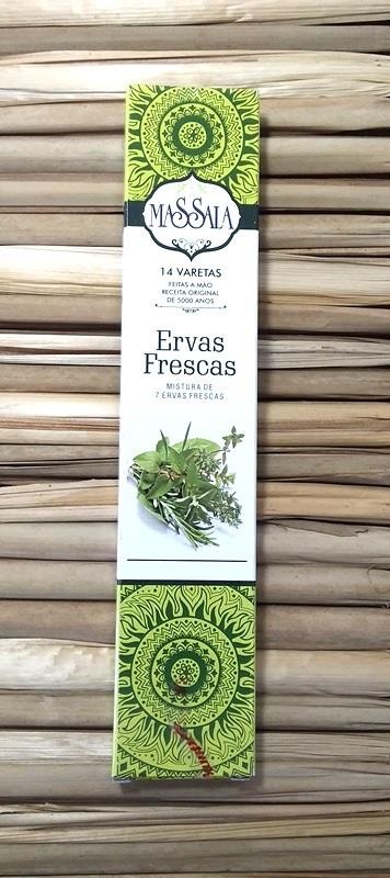 INCENSO SHAKUNTHALA MASSALA ERVAS FRESCAS - UND