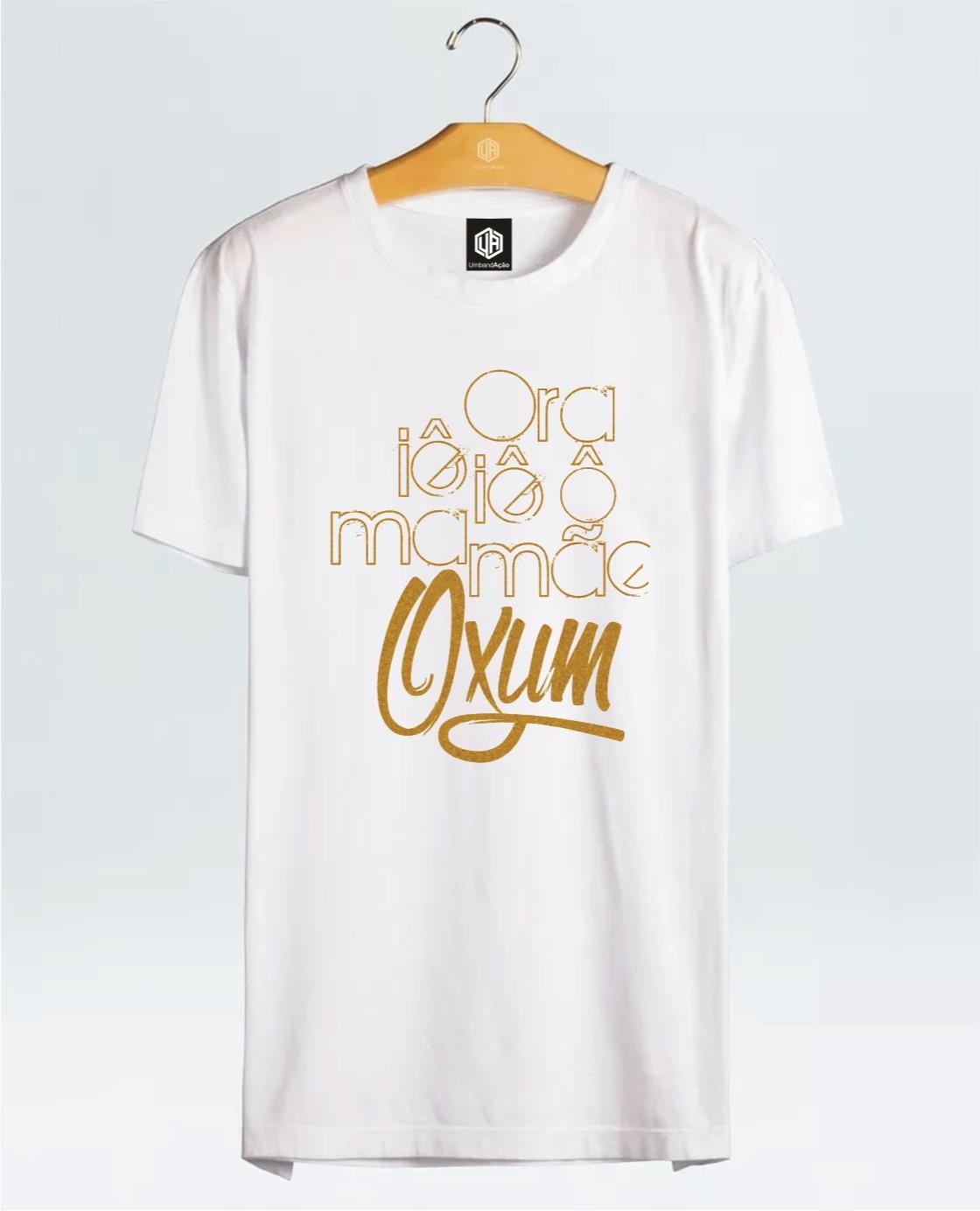 CAMISETA UMBANDACAO OXUM BCA M - UND