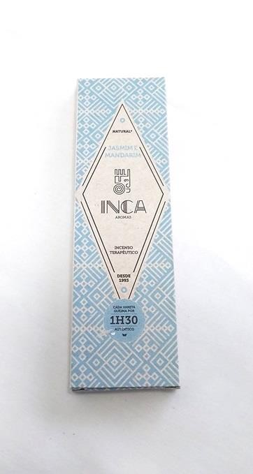 INCENSO INCA JASMIM E MANDARIM 1:30H - UND