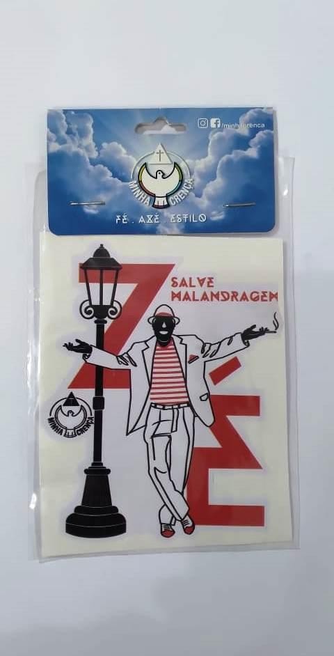 ADESIVO MC ZE SALVE MALANDRAGEM - UND