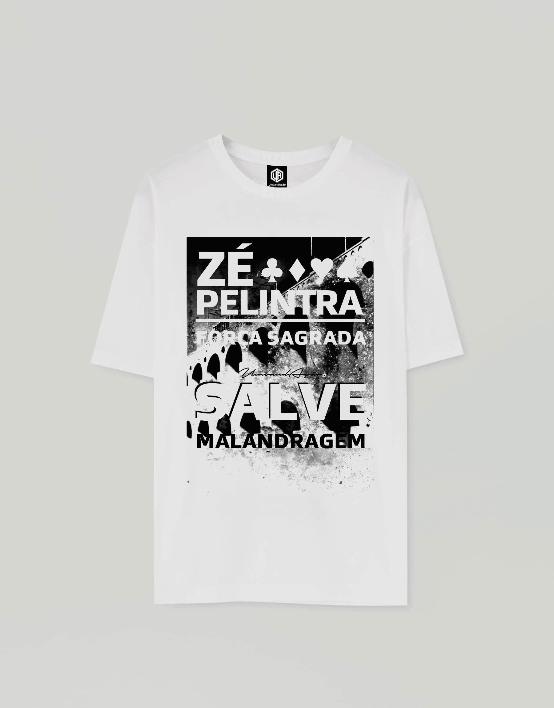 CAMISETA UMBANDACAO ZE LAPA BCA P - UND
