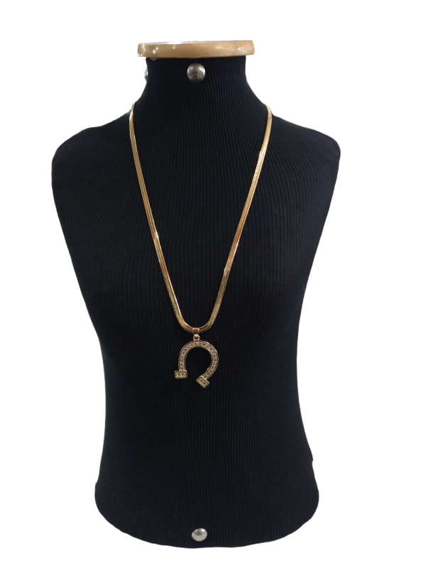COLAR FERRADURA DOURADO - UND