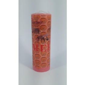 VELA VOTIVA 260G MEL ROSA - UND