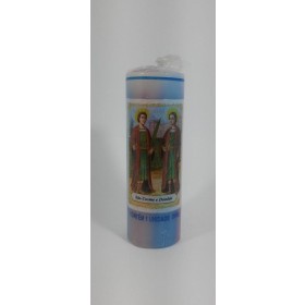 VELA VOTIVA 260G COSME E DAMIAO - UND