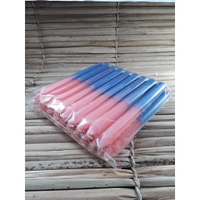 VELA PALITO AZUL/ROSA PCT 1 KG - KG