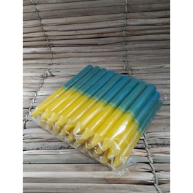 VELA PALITO AMAR/AZUL PCT 1 KG - KG