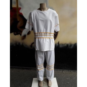 CONJUNTO ALGODAO C/ ENTREMEIO AMARELO G - UND