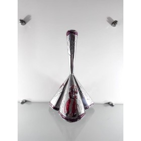 ADJA DECORADO XANGO PRATA 3 BOCAS - UND