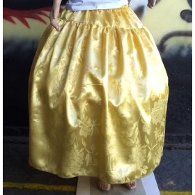 SAIA CETIM ADAMASCADO DOURADA - UND