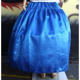 SAIA CETIM ADAMASCADO AZUL ESCURA - UND