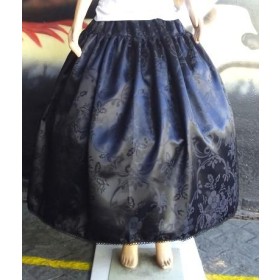 SAIA CETIM ADAMASCADO PRETA - UND