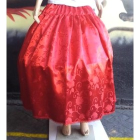 SAIA CETIM ADAMASCADO VERMELHA - UND