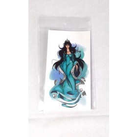 ADESIVO IEMANJA VESTIDO AZUL - UND