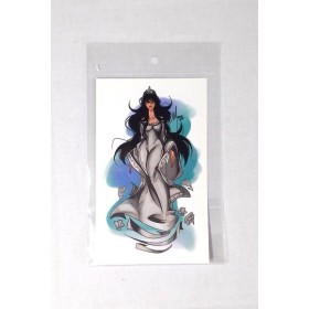 ADESIVO IEMANJA VESTIDO CINZA - UND