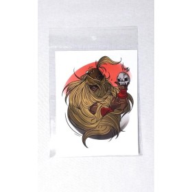 ADESIVO OBALUAE COM CAVEIRA - UND