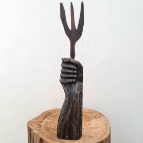 FIGA MADEIRA ORIXA MED EXU - UND