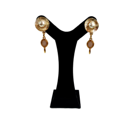 BRINCO ABEBE DOURADO - UND