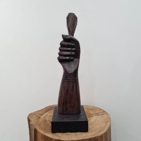 FIGA MADEIRA ORIXA C/ BASE OMOLU - UND